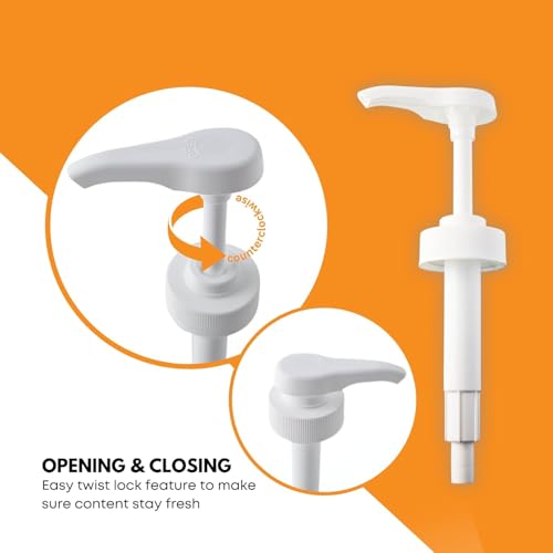 Glass Laundry Detergent Dispenser 4-Pack with Pumps | 1 Gallon Glass Jug - size: 1 Gallon - 4 Pack