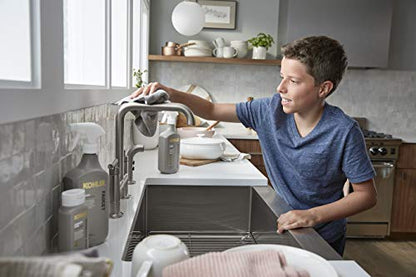 KOHLER K-23729-NA Stainless Steel Cleaner, Kitchen & Bathroom Cleaner, Polish & Protect Sinks & Other Surfaces, 8 FL Oz - size: 8 Fl Oz (Pack of 1)