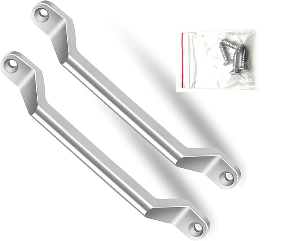 Marine Part Depot Two Heavy Duty 304 Stainless Steel Grab Door Handles 8"