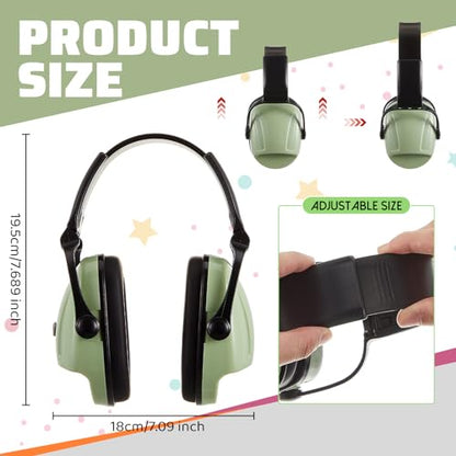 Amylove 12 Pcs Kids Noise Cancelling Headphones Ear Muffs Elegant Style - size: Universal Fit (kids & Adults), style: Elegant Style