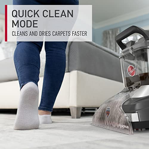 Hoover Powerscrub XL Pet Carpet Cleaner Machine, Upright Shampooer, FH68050, Black (Renewed)