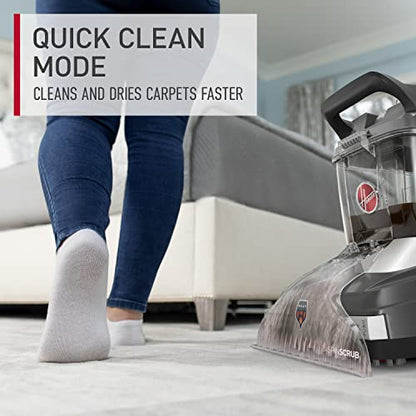 Hoover Powerscrub XL Pet Carpet Cleaner Machine, Upright Shampooer, FH68050, Black (Renewed)