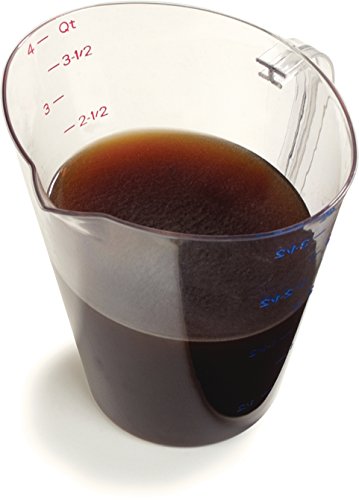 Carlisle FoodService Products 4314207 Commercial Plastic Measuring Cup, 1 Pint, Clear - size: 1 Pint, style: Modern