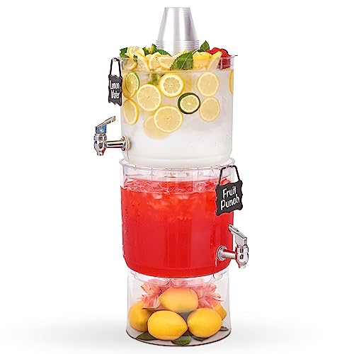 Buddeez Durable 2 Gallon Beverage Dispenser with Stand