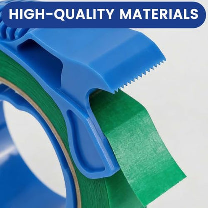 Adhes Green Masking Tape Painter Tape Dispenser 25mm x 50m - size: 1‘’ x 55yds