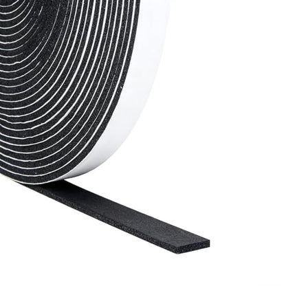 DGSL Foam Weather Stripping, 1/2" x1/8", 49.5Ft Door Window Seal Tape - size: 1/2In x 1/8In x 49.5Ft