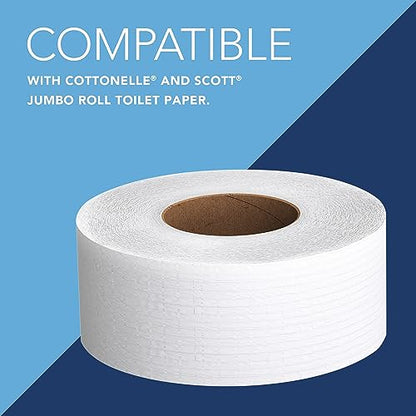 Scott Professional Jumbo Roll Toilet Paper Dispenser, White (09508)