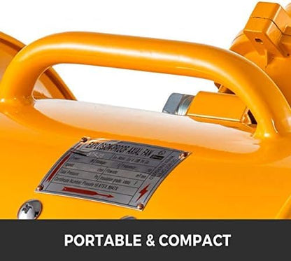 VEVOR Explosion Proof Fan 10 Inch, 350W, Industrial Portable Ventilator Blower/Exhaust with 9.8ft Light Cord -No Plug - size: 10 Inch