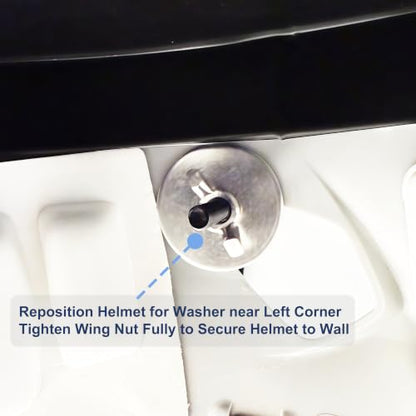 Metal Football Helmet Wall Mount Display Hanger Holder for Full Mini Helmet