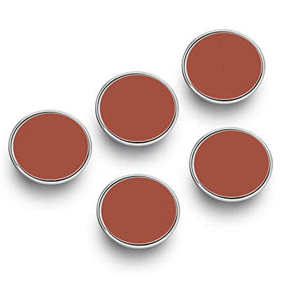5 Pack Anchor Plate Adhesive Security Plate with Slot for Computer Lock