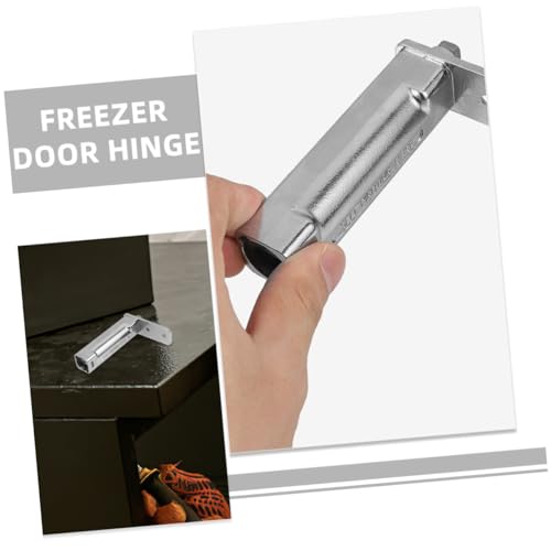 Refrigerator Door Hinge Replacement Heavy Duty Freezer Pivot Hinge Adjustable Automatic Fridge Door Closer with Easy Installation 4.44X2.83X0.98In