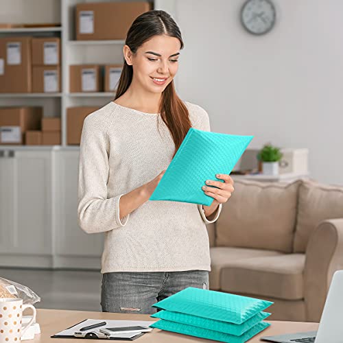 UCGOU Large Bubble Mailers 12x16" 25 Pack Usable Size 12x15" Teal Padded - color: Teal, size: 12x16" 25PC