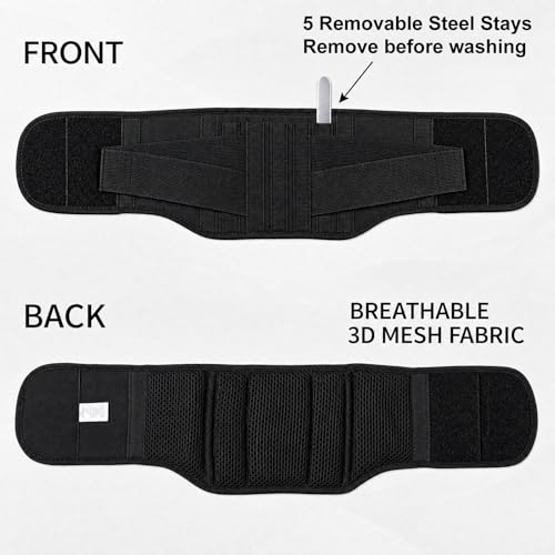 Back Brace for Women Lower Back Pain, Lumbar Support Belt - size: Medium