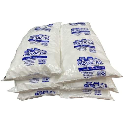 Bubblefast! presents Storopack's PAD LOC Cushioning Pads-Packing Peanuts in a Bag (12 x 24 x 2) - size: 12 x 24 x 2