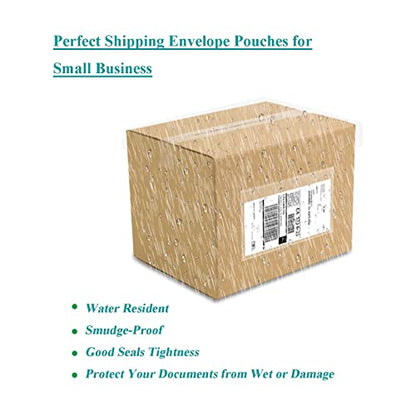 OausTect 6" x 9" Packing Slip Envelope Pouches, Clear Adhesive Top Loading Packing List Label Sleeve - 2000 Packs Shipping Envelopes - size: 6" x 9" - 2000 Pcs