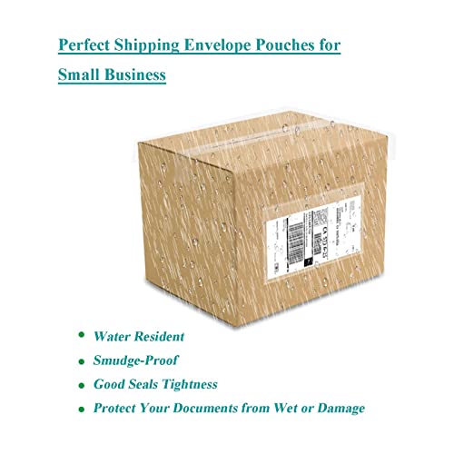 7.5'' X 5.5'' Packing Slip Envelope Pouches, Shipping Label Sleeves, Top Loading Packing List Mailing Envelopes, Clear Shipping Sleeves for Labels (1000Pcs) - size: 7.5" X 5.5" - 1000 Pcs
