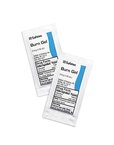 Safetec Burn Gel.9 g Pouch (Bulk Package - 2000 Count)