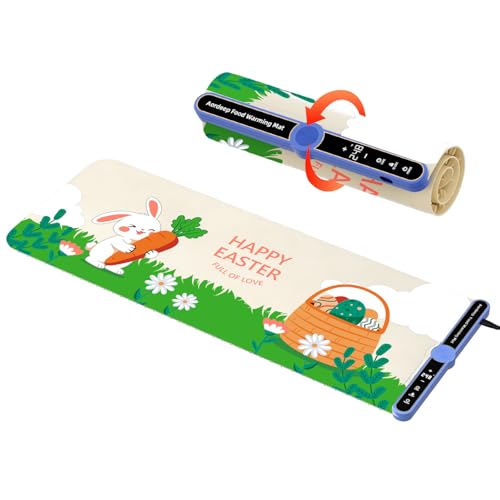 Food Warming Mat Extra Large 40”X15” Siliocone 550W Food Warmer Mat - size: Gift-XXL 15*40in