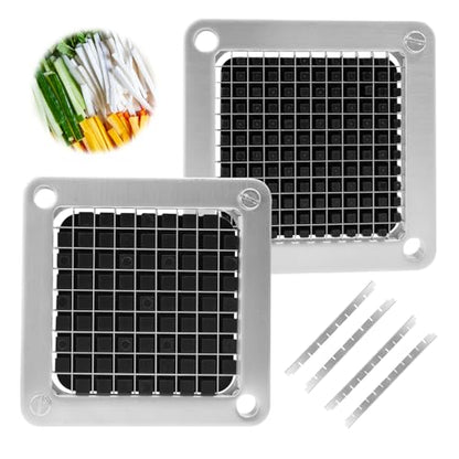 1/4" and 3/8" Replacement Dicer Chopper Blade with Pusher Block - color: 1/4''&3/8'' blade