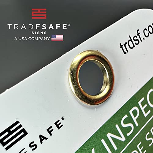 TRADESAFE Bilingual Inspection Tag, Inspección de Seguridad, 30 Safety Tags - style: Bilingual Inspection Tag