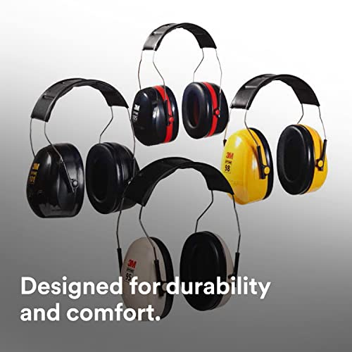 3M Peltor Optime 98 Over-The-Head Earmuffs, Hearing Conservation H9A (Pack of 1) - size: 1 Count (Pack of 1)