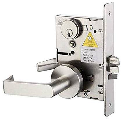 Heavy Duty Modern Mortise Lock Stainless Steel for Classroom Door F05 - color: Rose / Classroom