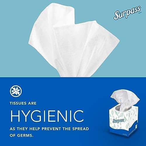 Surpass Facial Tissue, Bulk, 36 Boxes x 90 Tissues (21320)