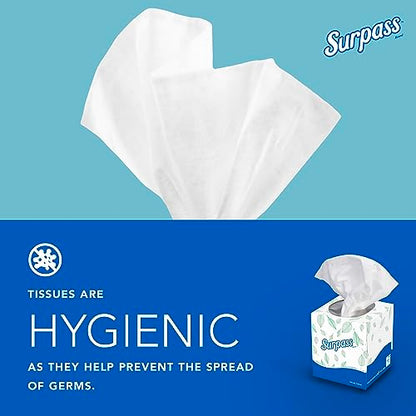 Surpass Facial Tissue, Bulk, 36 Boxes x 90 Tissues (21320)