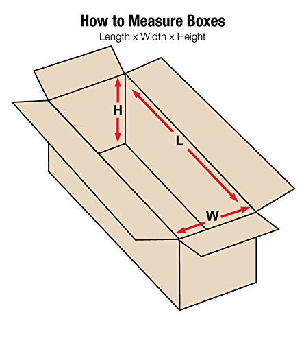 AVIDITI 16 x 4 x 4 Corrugated Cardboard Boxes, Long 16"L x 4"W x 4"H, Pack of 100 | Shipping, Packaging, Moving, Storage Box for Home or Business, Strong Wholesale Bulk Boxes