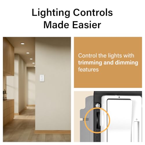 Legrand Radiant 0-10V LED Dimmer Light Switch, White, 1-Pack - color: Led