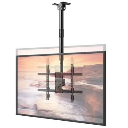 PUTORSEN Ceiling TV Mount for 43-86 Inch, Adjustable Full Motion Bracket - size: 43-86 Inch