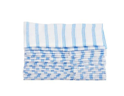Rubbermaid Commercial Products HYGEN Disposable Microfiber Cloth, 12 inch x 12 inch, Blue, Multi-Purpose Single Use Rag/Towel for Janitorial/Professional Heavy-Duty Cleaning/Scrubbing