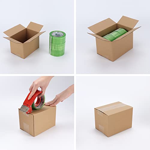 CRUGLA 40 Packs 7x5x5 Shipping Boxes, Brown Mailing Boxes - size: 7x5x5 Inch