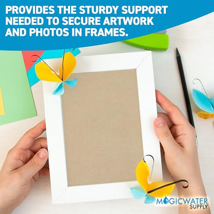 MagicWater Chipboard Sheet - 8.5x11 inch - 22 pt - 0.022" Thick - 25 Pack - color: Kraft 25 Pack