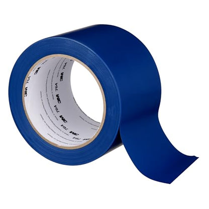 3M General Purpose Vinyl Tape 764, Blue, 3 in x 36 yd, 5 mil, 1 Roll - color: Blue, size: 3 in x 1296 in