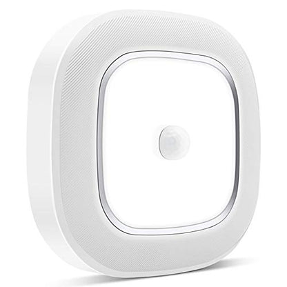 Motion Sensor LED Ceiling Light Battery Operated, Wireless 300LM Indoor - color: Cool White
