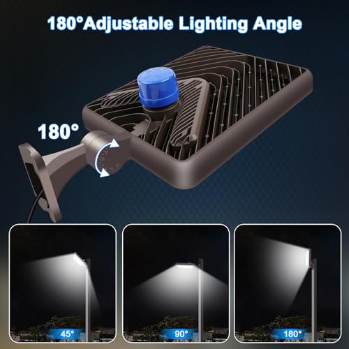480W LED Parking Lot Light Dusk to Dawn Photocell 5000K 2Pack - size: 480W/Wall Mount/2PC