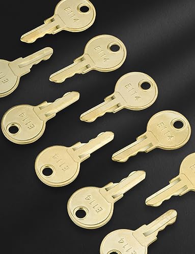 Mellbree E114 Dispenser Key for Bobrick Toilet Paper Towel 10-Pack - size: E114