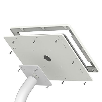 VidaMount White Enclosure and Floor Stand [Bundle] Compatible with iPad Pro 12.9" (1st/2nd Gen) - color: White, size: iPad Pro 12.9" (1st/2nd Gen)
