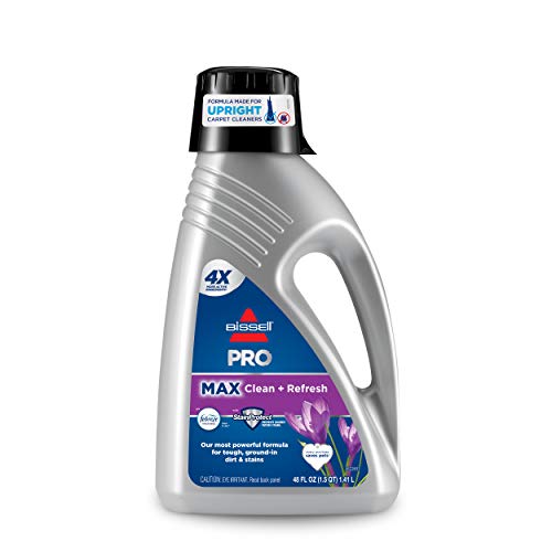 Bissell PRO MAX Clean + Refresh with Febreze Full Size Carpet Cleaner Machine Formula, 48 oz., 2515A - size: 48 Fl Oz (Pack of 1), style: Pro Max with Febreze