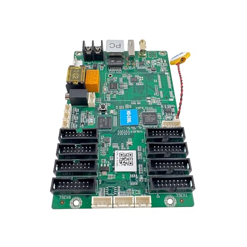 Huidu HD-C08L Asynchronous LED Controller Card | Digital Signage Player with Cloud Management | Supports LED Display Screens, Multimedia Control, Dual 1080p Playback, and Outdoor Digital Menu Boards