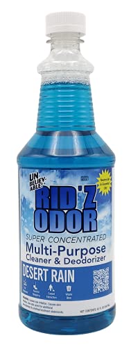 Unbelievable RID'Z Super Concentrate Multi-Purpose Cleaner & Deodorizer - Desert Rain, 1 Quart, 1 Count - size: 1 Fl Oz (Pack of 1)