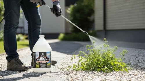 Belle Chemical 50% Pure Concentrated Vinegar - 125x Stronger - Indoor and Outdoor Cleaner (128 Fl Oz) - size: 128 Fl Oz (Pack of 1)