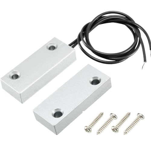 Gebildet Rolling Door Contact Magnetic Reed Switch Alarm with 2 Wires for NC. Applications MC-52 - color: Silver-E1280T