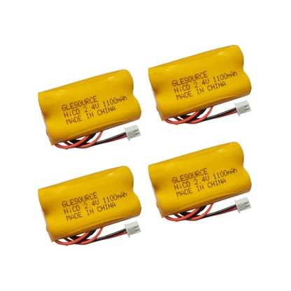 2.4V AA Exit Sign Battery Replacement for Exitronix 10010036 Lithonia 10010034 Interstate NIC1394 BEL-179 Exit Sign Emergency Light (2 Pack) - size: 2 PCS 1100mAh battery
