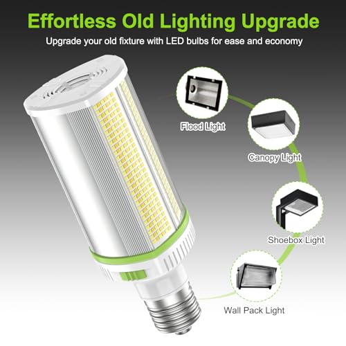 Horizontal Mount 120W LED Corn Light Bulb with Rotatable E39 Mogul Base