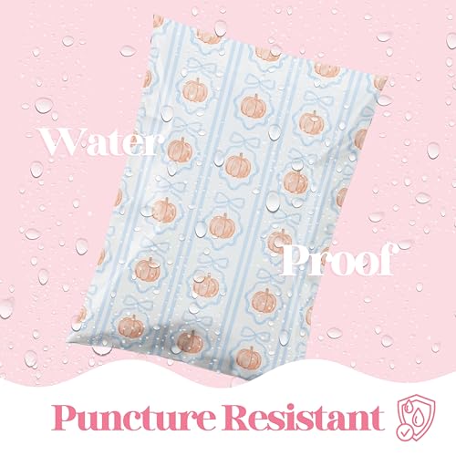 Pretty Package Store Poly Mailers 14.5x19, Blue Pumpkin, 100 Pack - color: Blue Pumpkins, size: 14.5x19