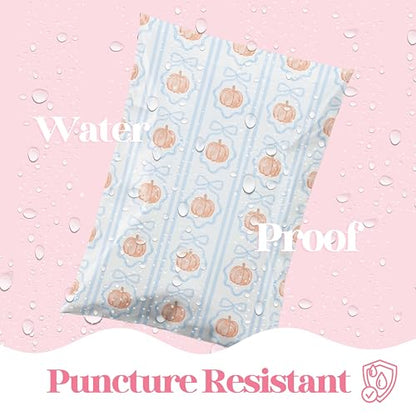 Pretty Package Store Poly Mailers 14.5x19, Blue Pumpkin, 100 Pack - color: Blue Pumpkins, size: 14.5x19