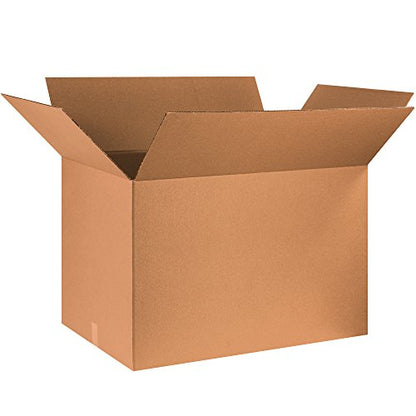 PARTNERS BRAND 36x24x24 Corrugated Boxes, Large, 36L x 24W x 24H, Pack of 5 | Shipping, Packaging, Moving, Storage Box for Home or Business, Strong Wholesale Bulk Boxes