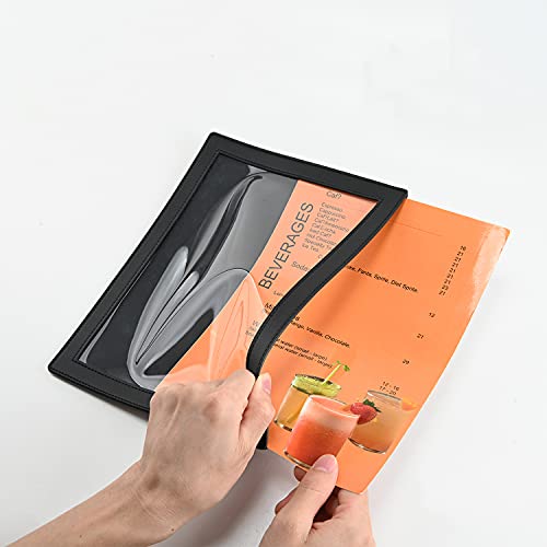Retail Advertisement Counter Mat for 8.5 x11 Inch, Superior Quality Signature Pad, Durable Non-Skid Countertop Sign Holder, Customizable Writing Pad for Credit Card Transactions for Bank(3 Packs)